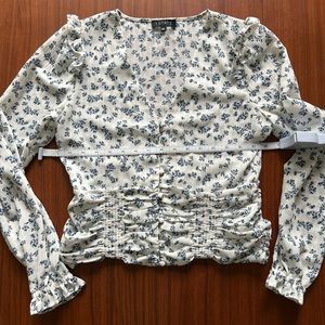 1. State Women’s Prairie Dance Blouse XS in EUC.